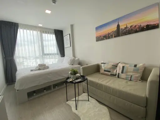 ให้เช่า Atmoz Oasis Onnut ห้องตกแต่งมีสไตล์ น่าอยู่ เห็นวิวเมือง ห้ามพลาด images
