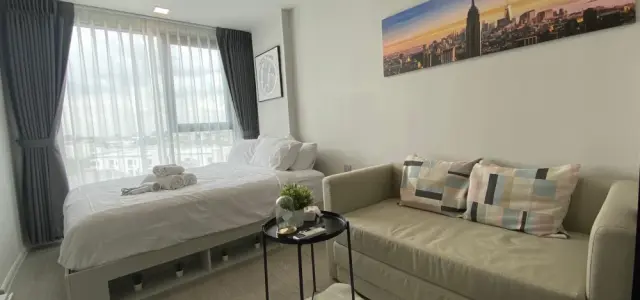 ให้เช่า Atmoz Oasis Onnut ห้องตกแต่งมีสไตล์ น่าอยู่ เห็นวิวเมือง ห้ามพลาด images