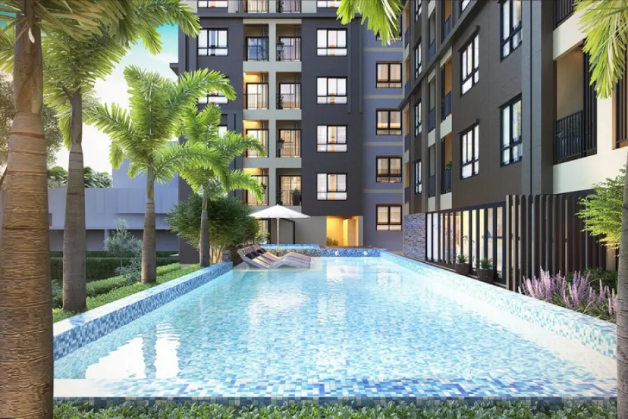ขาย/เช่าคอนโด กรีน วิลล์ สุขุมวิท 101 1นอน 1น้ำ ชั้น7 ห้องบิ้วอิน เฟอร์ครบ วิวสวย ราคาถูกรีบเลยจ้า