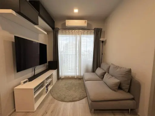 Condo for sale, Metris Ladprao, 11th floor, bright and comfortable room with facilities. Pet lovers, don't miss out. Book now. images