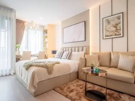 For rent Life Ladprao ห้องแต่งน่าอยู่ เฟอร์นิเจอร์บิ้ลอินอย่างดี เครื่องใช้ไฟฟ้าครบ จองเลยจ้า ด่วนๆ images