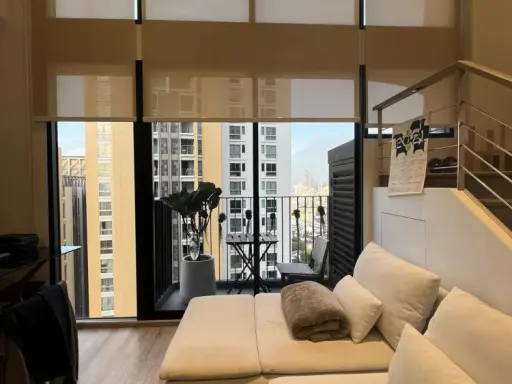 ขาย ให้เช่า Ideo Mobi Asoke คอนโดหรู ห้อง DUPLEX ตกแต่งสไตล์โมเดิร์น สวยน่าอยู่ พลาดแล้ว images