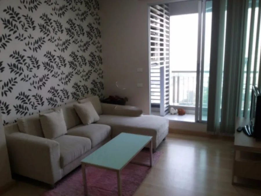 Condo for rent, Rhythm Ratchada, high floor, beautiful room, near MRT, convenient transportation, ready to move in, book now!