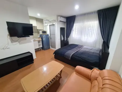 Lumpini Township Rangsit-Khlong1 ให้เช่า ห้องสตูดิโอ ตกแต่งห้องเป็นสัดส่วน จองด่อนก่อนหลุดมือ