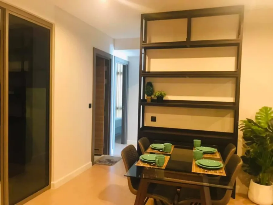 Condo for sale / rent, The Room Charoenkrung 30, large room, high floor, beautiful view, fully furnished. Missed it and wait a long time again.