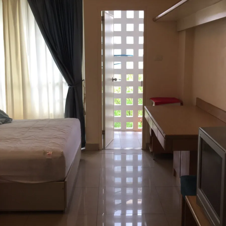 For Rent Condo i-HOUSE Laguna Garden RCA Studio room with full facilities, good price, hurry to reserve.