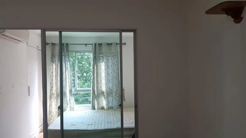 Condo for rent, Den Vibhavadi, fully furnished. Just carry your bags and move in. Don't wait.