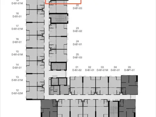 Selling down payment The Origin Pinklao, 16th floor, Duplex room, balcony facing north. Interested in owning, reserve now. images