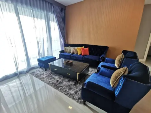 Condo for rent, Reflection Jomtien Beach, Pattaya (Jomtien), decorated with wallpaper. Million baht sea view Very good, don't miss it. images