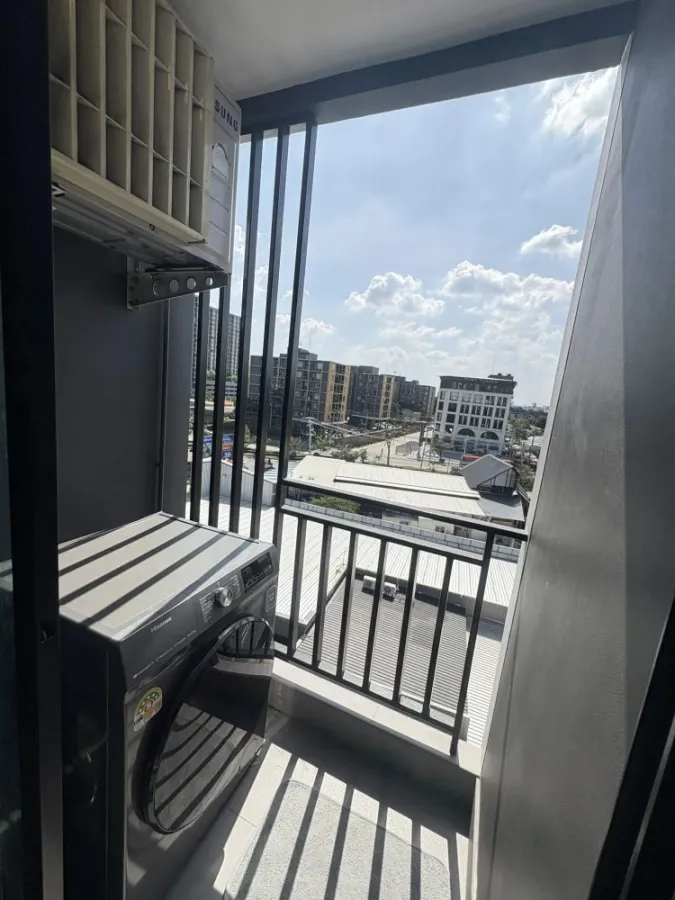 Condo for rent: The One Plus Grand Ramkhamhaeng, private corner room, quiet, reasonable price, reserve now, don't delay.