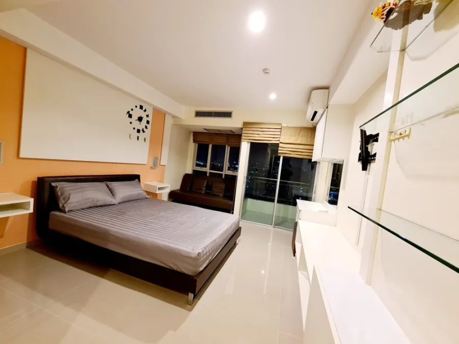 ขายคอนโด Inspire Place ABAC-Rama IX ห้องสตูดิโอ แต่งน่าอยู่ ชั้น 9 วิววิวฝั่งสนามกีฬา รีบมาซื้อเลย