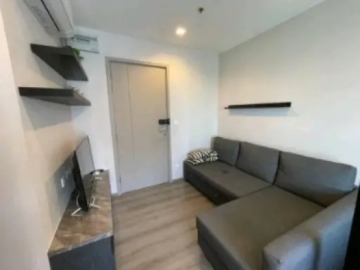 For rent, U Delight Residence Riverfront Rama 3, high floor, decorated in a modern, pleasant style. You can reserve first, get it first.