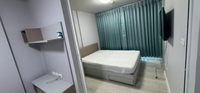 ให้เช่า D Condo รามคำแหง พร้อมเข้าอยู่ ชั้น 3 วิว สระว่ายน้ำ ห้องรับแดดยามเช้า มีเครื่องซักผ้าในตัว images