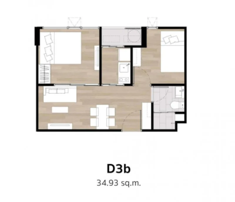 ขาย บราวน์ คอนโด ห้วยขวาง ห้องสวย วิวดีเวอร์