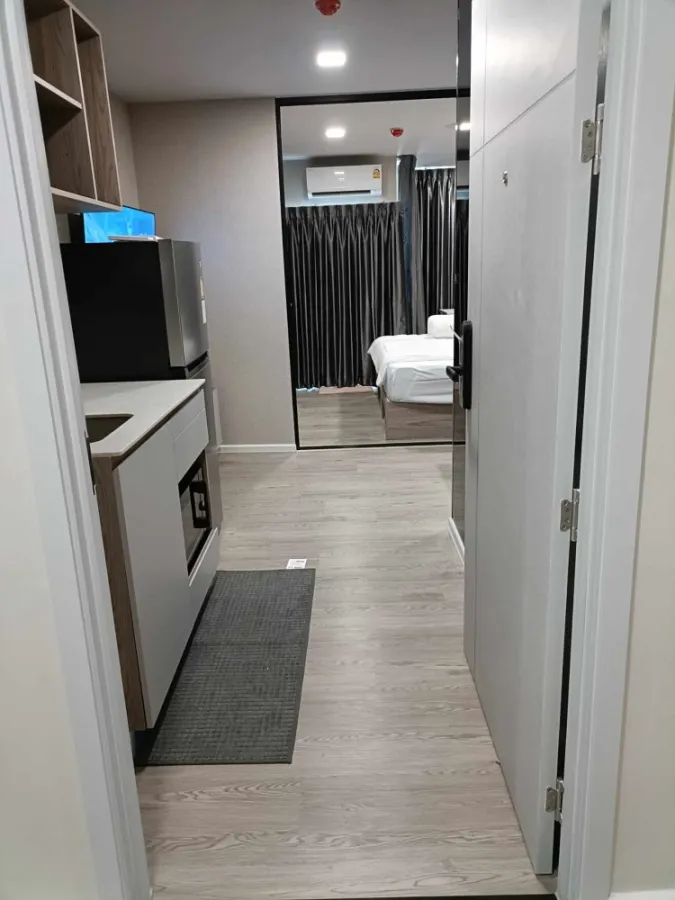 For rent: Kave Colony, 29 sq m room, pool view, 7th floor, fully furnished, full amenities, book now.