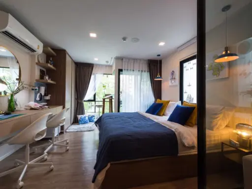 ให้เช่า Kave Town Shift ตกแต่งสวย หรูหราเกินราคามาก แถมได้วิวสวนร่มรื่นสบายตาสุดๆ ไม่จองไม่ได้น้า