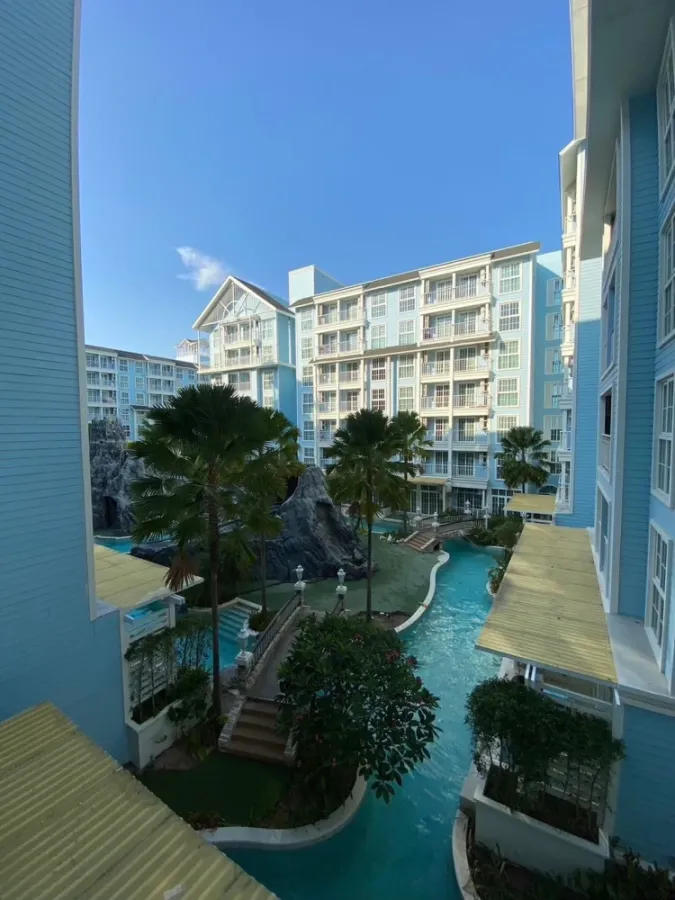 ขาย แกรนด์ ฟลอริด้า บีชฟร้อนท์ คอนโด รีสอร์ท พัทยา ตกแต่งด้วยสไตล์แบบเมือง Florida แบบ Fully furnished รีบจองเลย