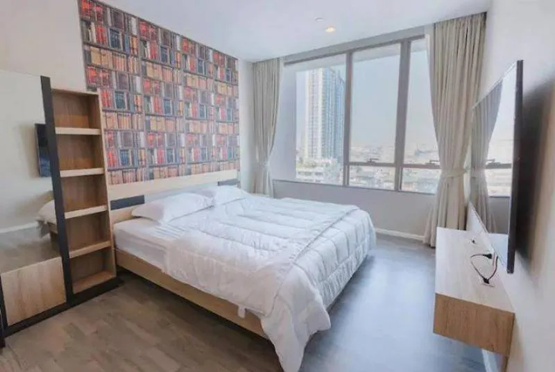 ให้เช่า คอนโดหรู 333 Riverside ชั้น 9 city view ราคานี้คุ้มสุดๆ ผนังติดวอลแจ่มมากก สนใจรีบเลย