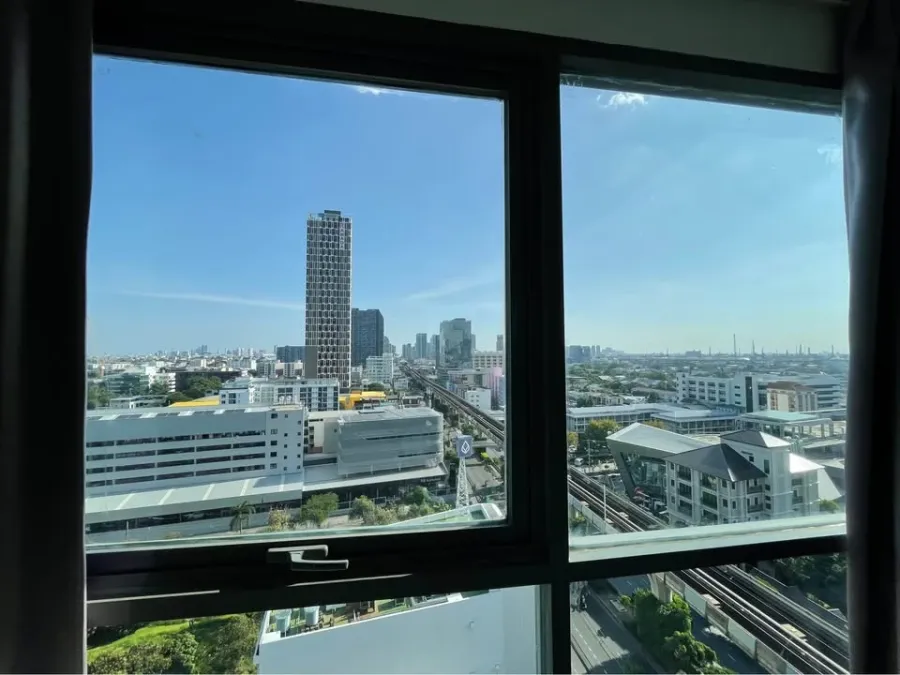 ให้เช่า ideo mobi sukhumvit ห้องพร้อมอยู่ เฟอร์พร้อม ชั้นสูง กว้างขวาง จองเลย