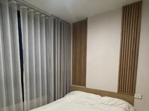 ให้เช่าคอนโด Nue Connex Condo Don Mueang ห้องพร้อมอยู่ เฟอร์ เครื่องใช้ไฟฟ้าครบ มาแต่ตัวเข้าอยู่ได้เลย