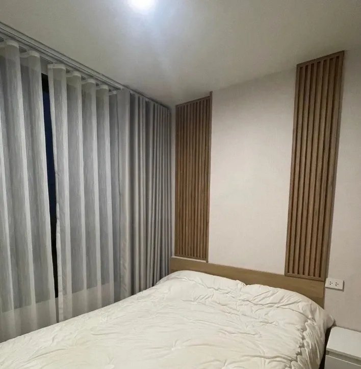ให้เช่าคอนโด Nue Connex Condo Don Mueang ห้องพร้อมอยู่ เฟอร์ เครื่องใช้ไฟฟ้าครบ มาแต่ตัวเข้าอยู่ได้เลย