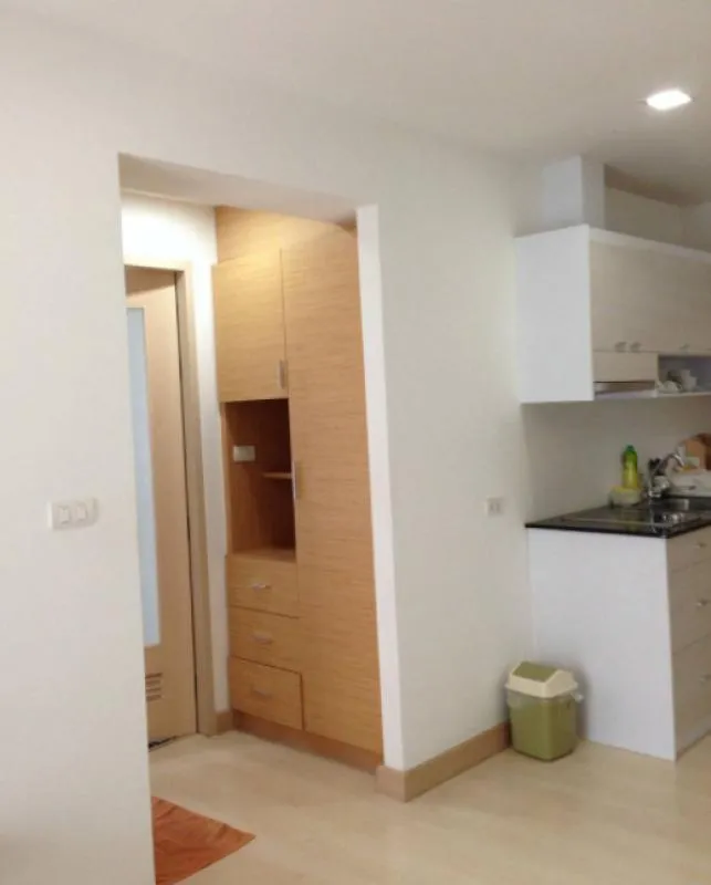 Condo for sale, rent, My Resort Bangkok, ready to move in, good location, near MRT Phetchaburi Inexpensive, easy to travel.