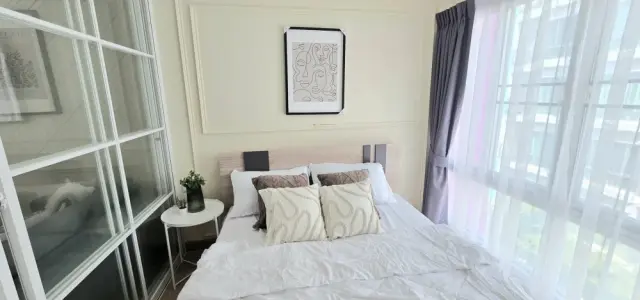 ขาย/ให้เช่า The Log 3 Sukhumvit 101/1 ห้องน่าอยู่ ชั้นไม่สูง เฟอร์พร้อม จองเลย images
