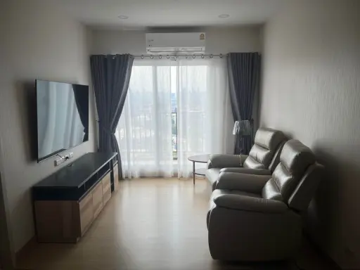For rent!! Condo Supalai Veranda Ramkhamhaeng, 27th floor, Building A, beautiful view, convenient transportation, ready to move in, don't miss it!! images