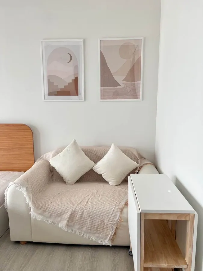 ให้เช่า IDEO Charan 70 - Riverview ชั้น 24 วิวเมือง ตกแต่ง Buit-In สไตล์ Minimal Muji ดีแบบนี้จองเลย