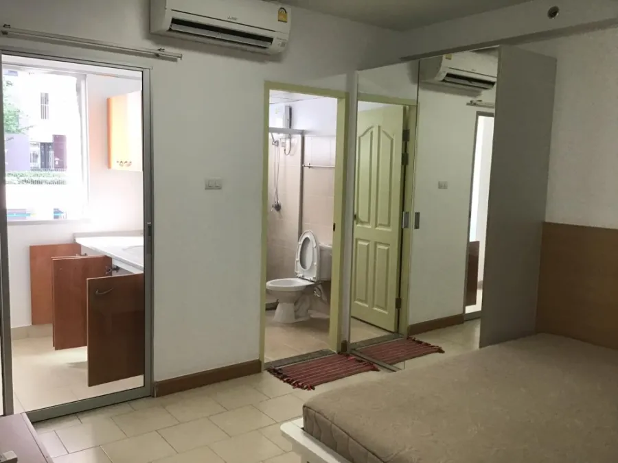 For sale and rent, City Home Rattanathibet, room ready to move in. Fully furnished Great electrical appliances. Reserve now.