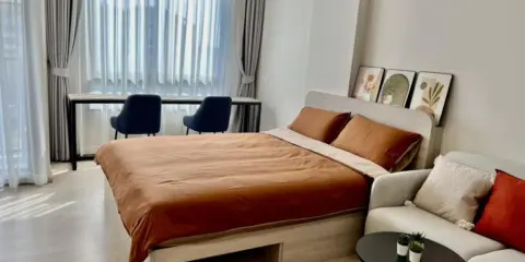 ให้เช่า dcondo hype rangsit ชั้น 6 พร้อมเฟอร์นิเจอร์และเครื่องใช้ไฟฟ้าครบ จองเลย ห้ามพลาด