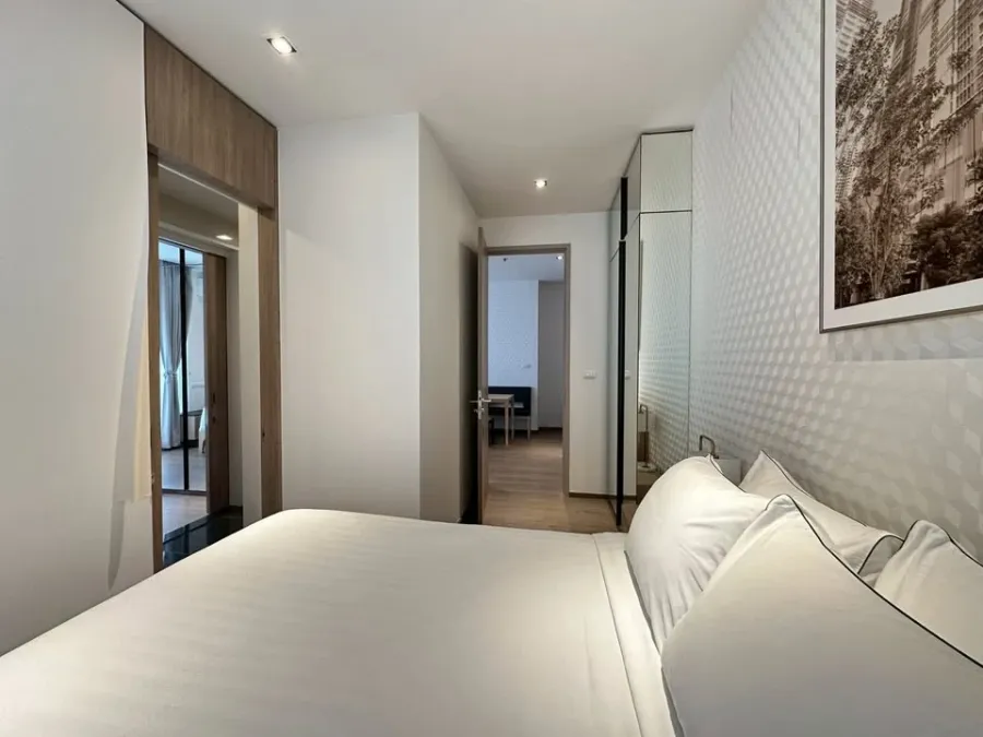 For rent: Park Origin 24 Phrom Phong, a nice room, decorated in a simple, luxurious, clean style. Hurry and reserve now++