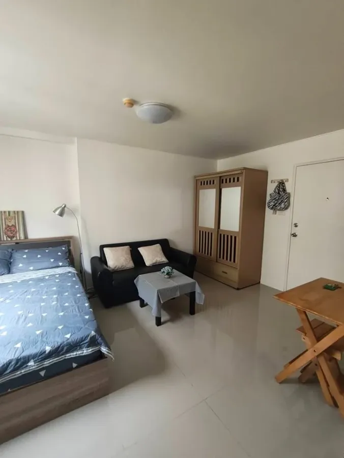 For rent: Lumpini Condo Town, Chonburi - Sukhumvit, Building B4, 6th floor, good location, garden view, not hot afternoon sun, complete electrical app