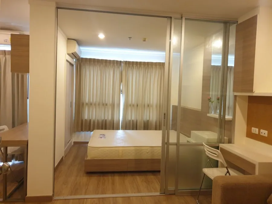 Condo for rent, Lumpini Ville Sukhumvit 77, newly decorated room, ready to move in, convenient to travel, near BTS, do not miss!!