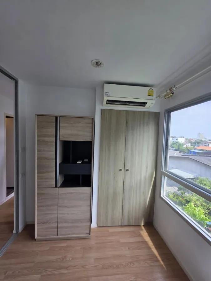 For sale: Lumpini Ville On Nut 46, 5th floor, good view, not blocked, empty room, reasonable price. Come and be the owner today.