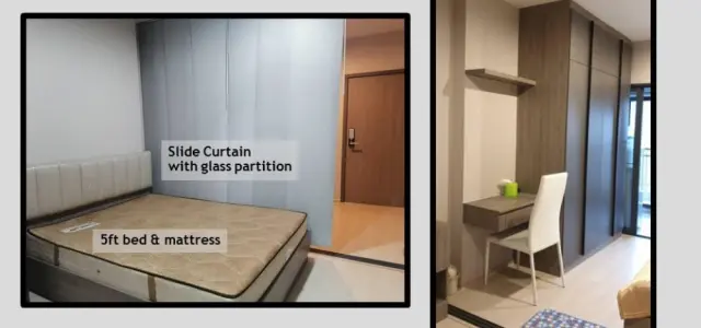 For Rent IDEO ท่าพระ อินเตอร์เชนจ์ ชั้น 11 วิวรถไฟฟ้าแจ่มๆ สิ่งอำนวยความสะดวกครบครัน ดีแบบนี้จองเลย images