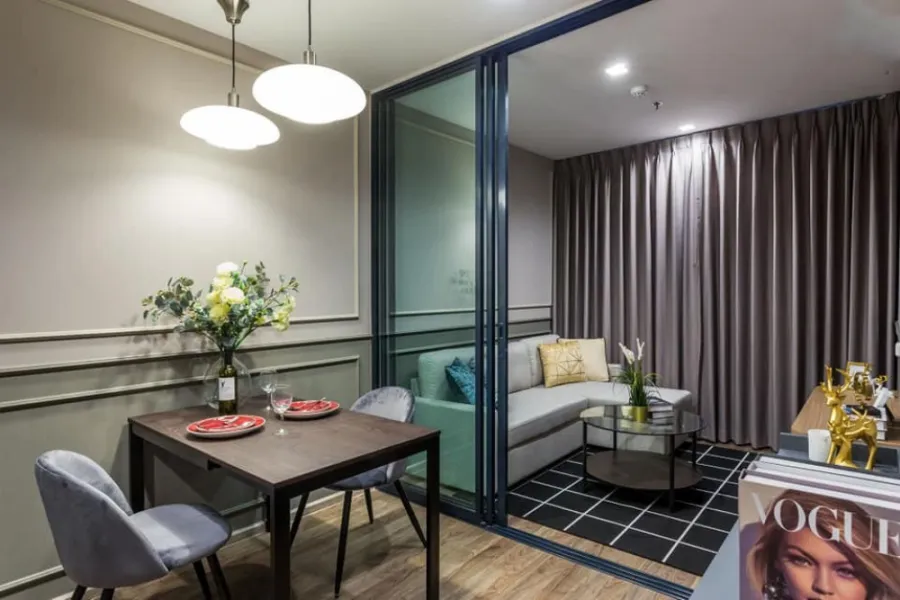 Condo for rent Life Ladprao Valley 10, garden view, beautiful room, ready to move in, don't wait