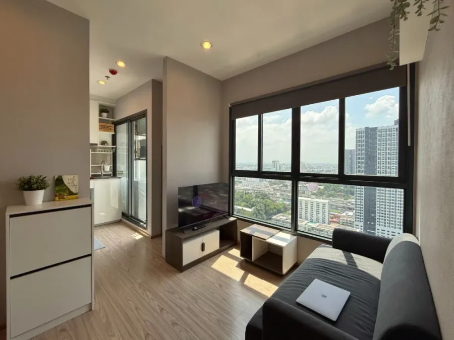 For rent!! Condo The Tree Huamark Interchange, 29th floor, fully furnished, ready to move in, don't miss out, book now!!