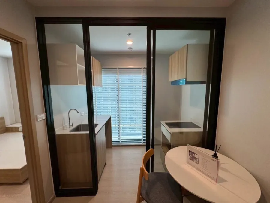 ปล่อยเช่าด่วนๆ Nue Connex Condo Don Mueang ห้องพร้อมอยู่ เฟอร์ เครื่องใช้ไฟฟ้าครบ ลากกระเป๋าเข้าอยู่ได้เลย