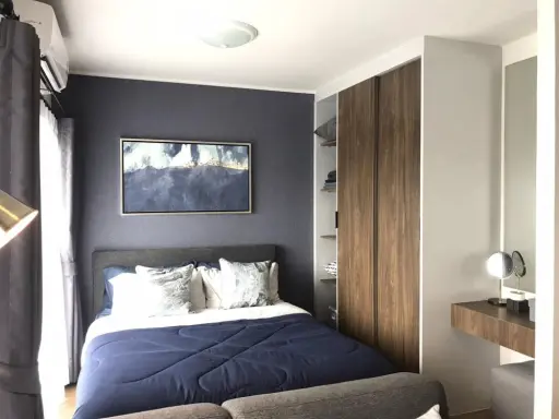 For rent: D Condo Bliss Sriracha, 8th floor, beautifully decorated room, comfortable to live in, complete facilities, hurry and book now!