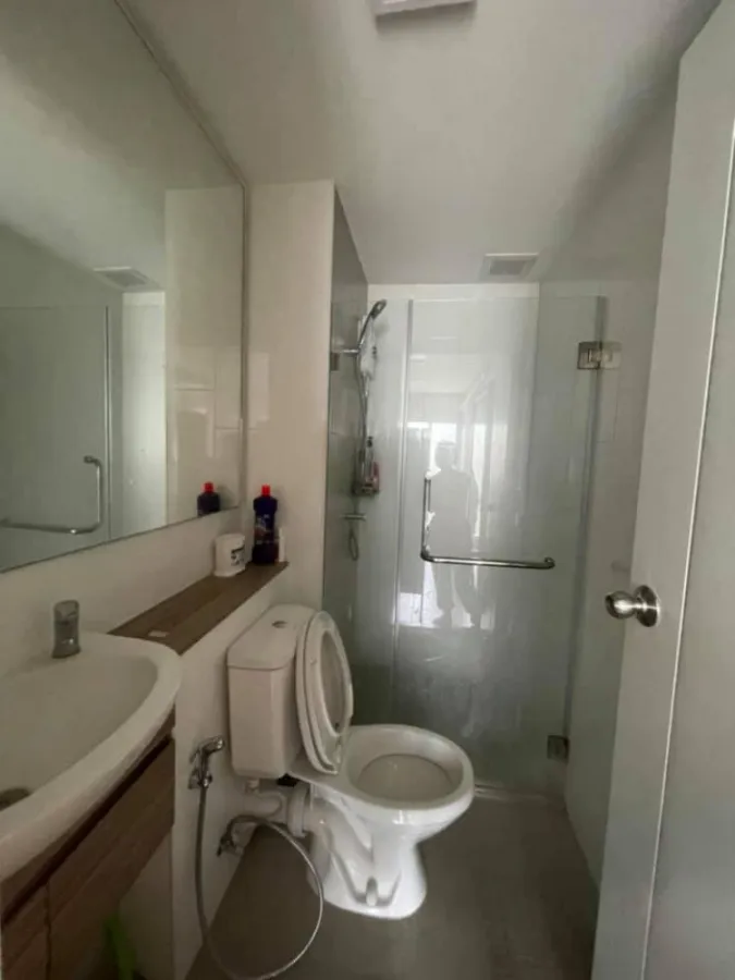 Plum Condo for rent, Rangsit Alive 1, good position, corner room, built-in well If you don't book, you will regret it.
