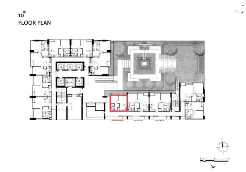 For sale, for rent!! Condo The Es Asoke, brand new room, good location for investment, easy to rent out, hurry up and book now!!