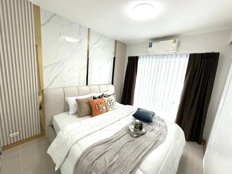 ขาย A Space Sukhumvit 77 ห้องพร้อมอยู่ เฟอร์พร้อม กว้างขวางอยู่สบาย จองเลย