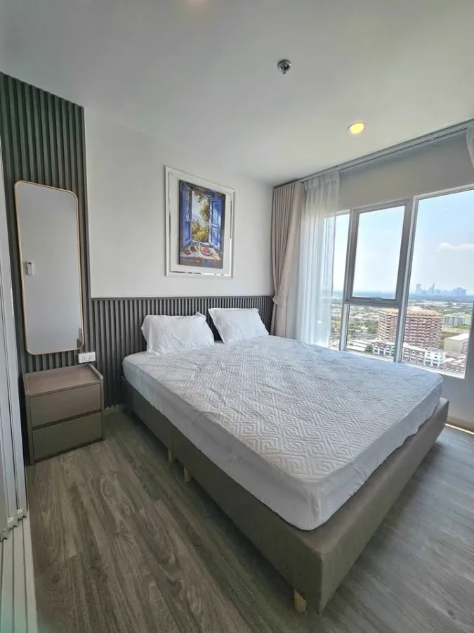ให้เช่า Regent Home Bangna 1 ห้องนอน 1 ห้องน้ำ ตกแต่งคุมโทน เฟอร์นิเจอร์ครบครัน ห้ามพลาด