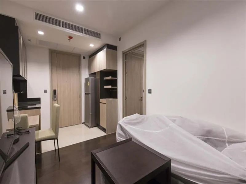 For rent The Line Ratchathewi ห้องใหม่ๆๆแบบนี้หาที่ไหนได้อีกเล่า 1 นอน 1 น้ำ ขนาด 32 ตารางเมตร