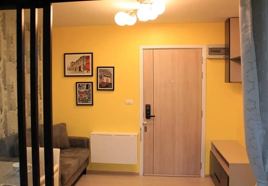 For rent, The Excel Groove Lasalle, 52 rooms on the edge, with good wallpaper. affordable price If interested, hurry up to reserve quickly.