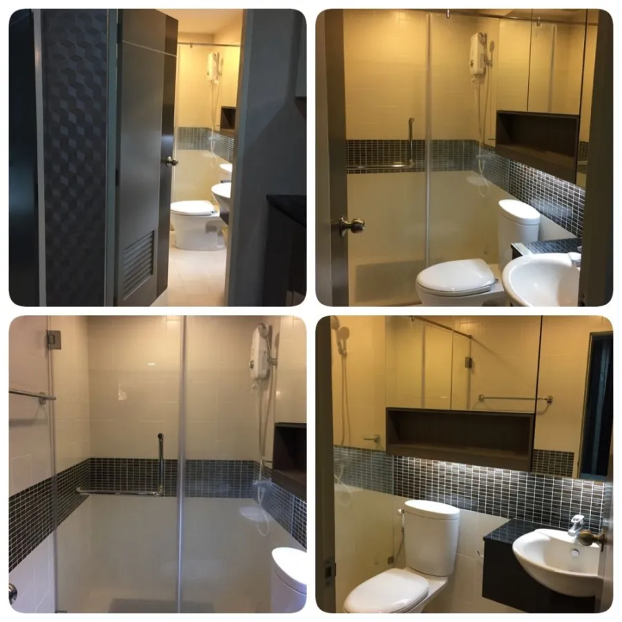 Condo for rent: The Private Paradise, 2nd floor, wallpapered throughout the room. Spacious and comfortable Book now, it's worth it.