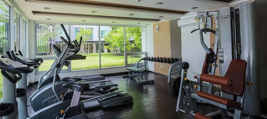 Condo for sale, Hallmark Chaengwattana, 5th floor, Building B, fully furnished, good price, don't miss it!!