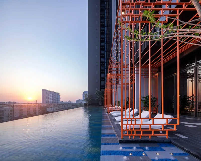 ขาย เดอะ ไลน์ สุขุมวิท 101 วิวแม่น้ำ เฟอร์นิเจอร์ครบ อย่ารอช้า