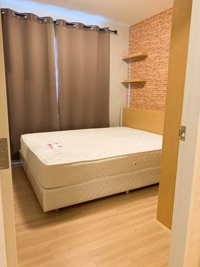For rent, Riel Condo Rangsit, 2nd floor, separate rooms, fully furnished, can move in immediately, book now, don't miss it.